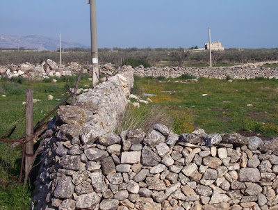 Manfredonia, Muretto a secco nella zona Scaloria