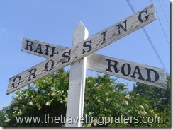 railroad crossing signs