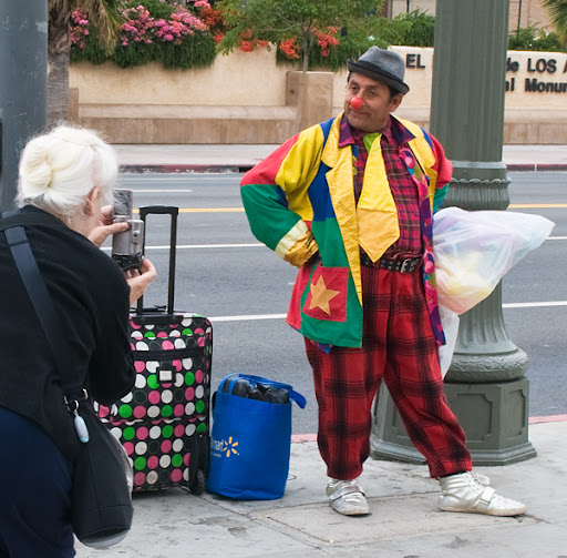 "Meryl Captures Clown"  by Sue