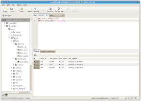Screenshot of main application window