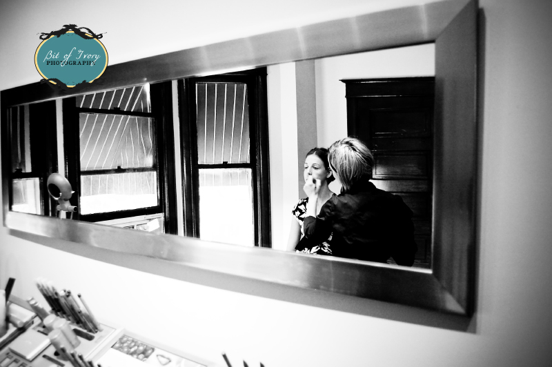 getting ready wedding