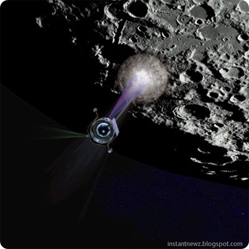 Nasa spacecraft will slam on moon001
