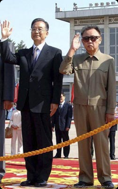 Wen Jiabao, Kim Jong Il 001