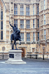 Statue Richard I Coeur de Lion, Westminster Abbey