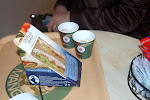 Regular Expresso and Sandwich Pack - Café Manga, Westminster Bridge