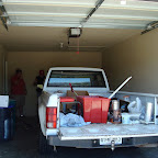Garage. (Truck doesn't come with it.)
