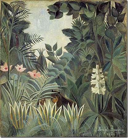 Henri Rousseau, The Equatorial Jungle, 1909, National Gallery of Art, Chester Dale Collection