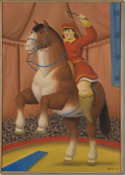 Circus Girl on a Horse