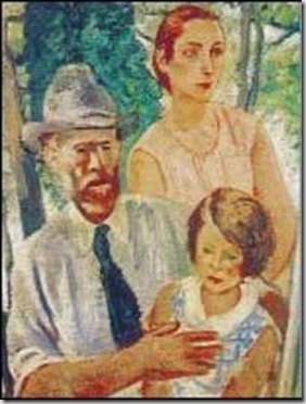 La famiglia sotto la pergola (1926).
