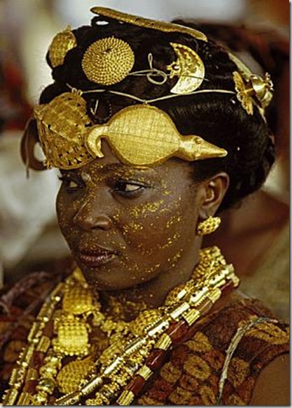 Adioukrou Queen Mother, Ivory Coast, 1992