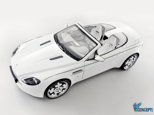 GenCept.com | Aston Martin V8 Vantaga Blanc de Blancs
