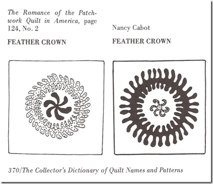 Feathered Crown Quilt Block