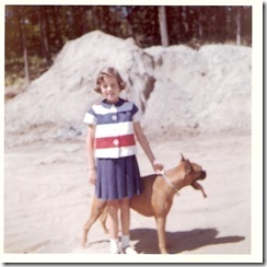 Caron Nov 1963 with Ginger