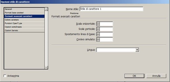 opzionistilecarattereformatiavanzati opzionistilecarattereformatiavanzati