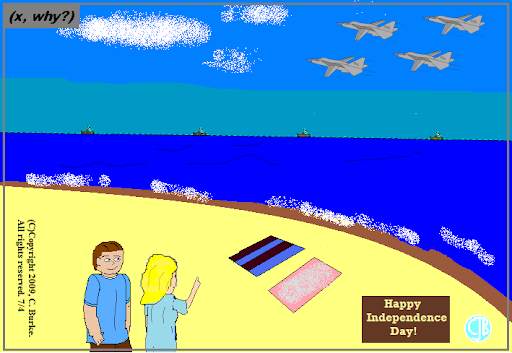 Happy 4th of July! Enjoy your beaches, backyard barbecues, and swimming pools.
