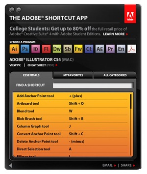 adobe-shortcuts-app-screenshot