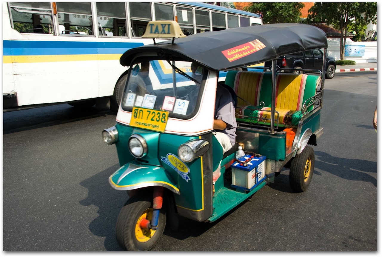 tuk-tuk in Bangkok