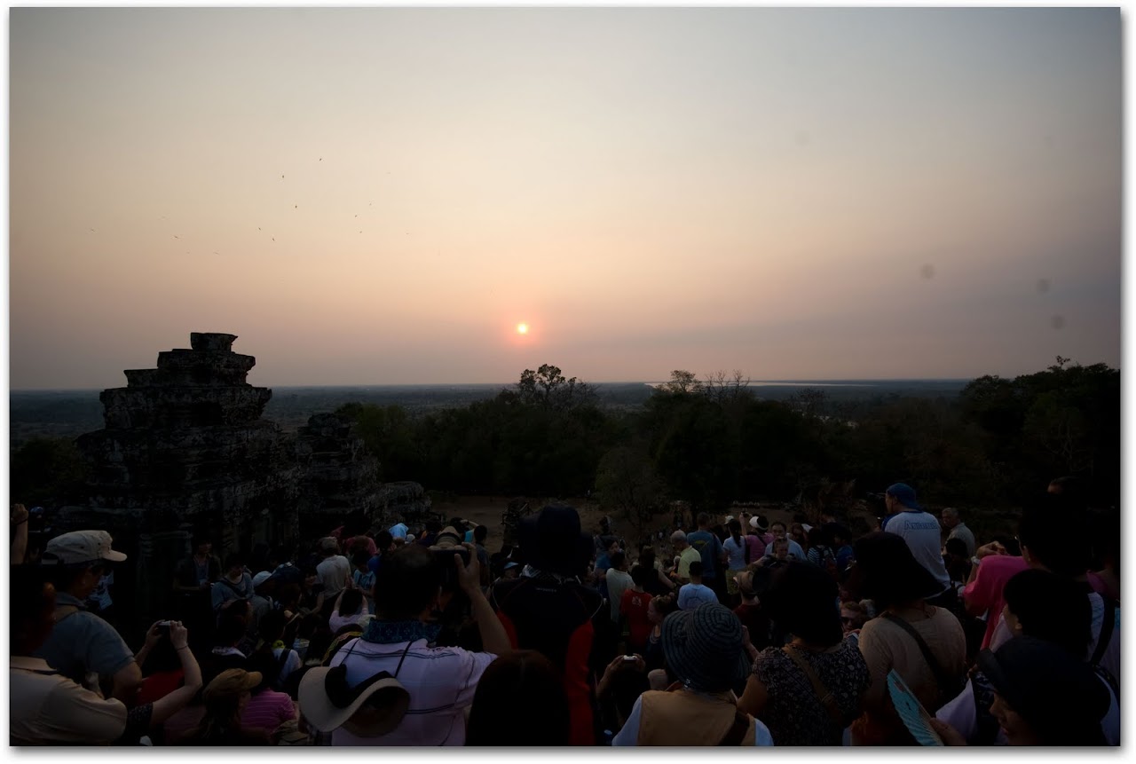 Sunset at Phnom Bakheng