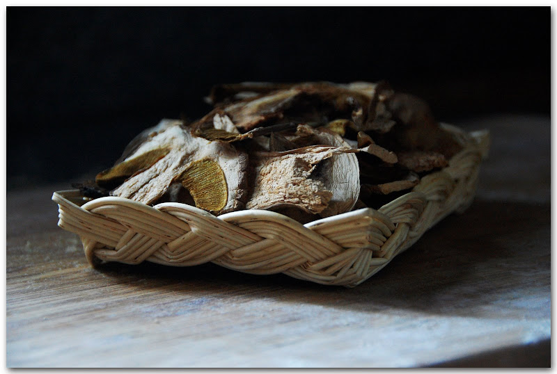 Dried porcini mushrooms