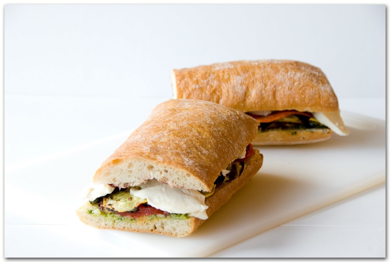 Pressed Vegetarian Sandwich The Road Forks Travel And Food Blog