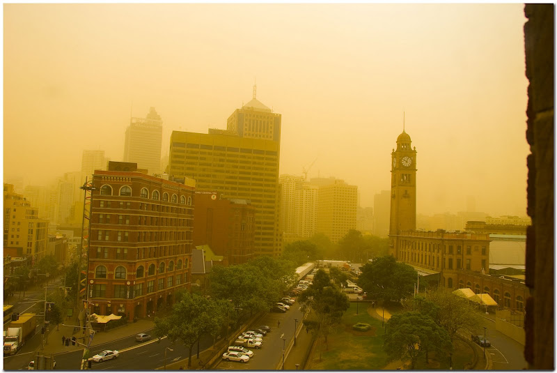 Sydney dust storm