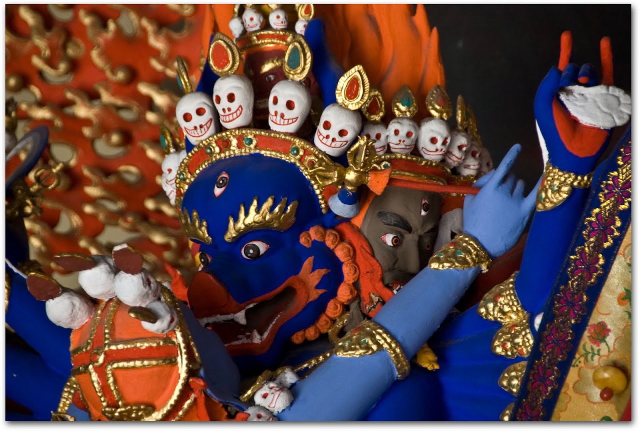 Demons at lama temple