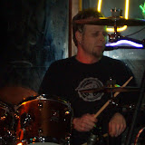 Jeff Scheel on Drums at                               The Little Easy