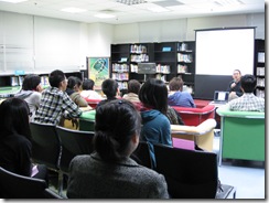 7同學專注聽導演分享 7同學專注聽導演分享