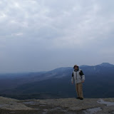 Me at the top, view facing the south