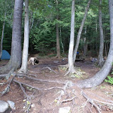 our camp from the water