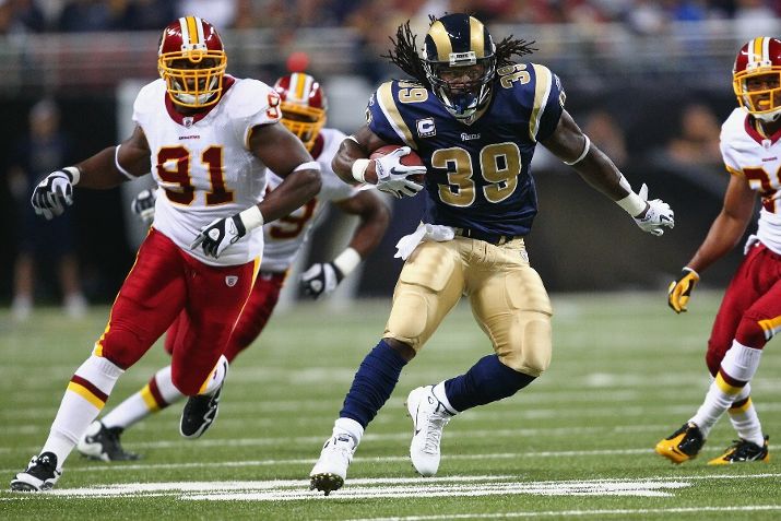 Steven Jackson on his way to a record-setting season