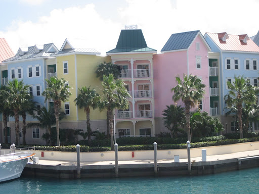 Buildings in Nassau. I am more interested in exploring the city this time, as Ill probably do most of my water/beach stuff at Cococay