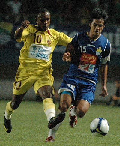 Suchao Nuchnum Sriwijaya vs Persib