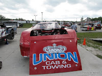 #91 Keith King at Sauble Speedway, June 19, 2010