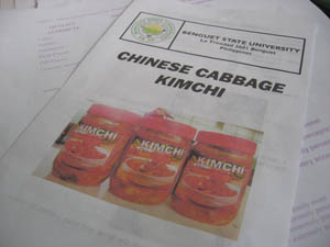 chinese cabbage kimchi
