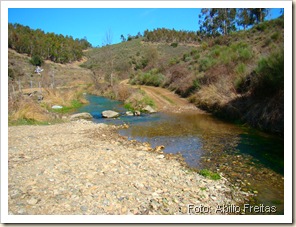 Ribeira das Pombinhas em Castelo Branco Mogadouro