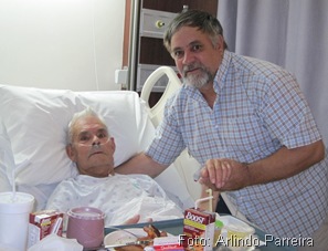 Virgilio E Arlindo no Canadá antes do regresso do Virgilio para Mirandela