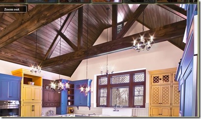 awesome dark wood beams