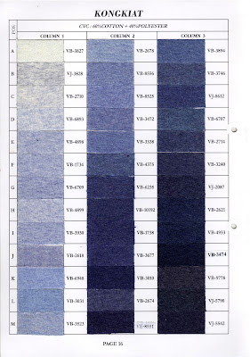 CVC : 60% COTTON + 40% POLYESTER