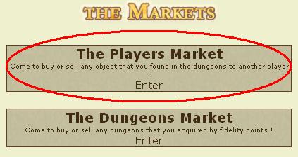 The Markets - Dungeons-Treasures: Main Game Online Dibayar Dollar