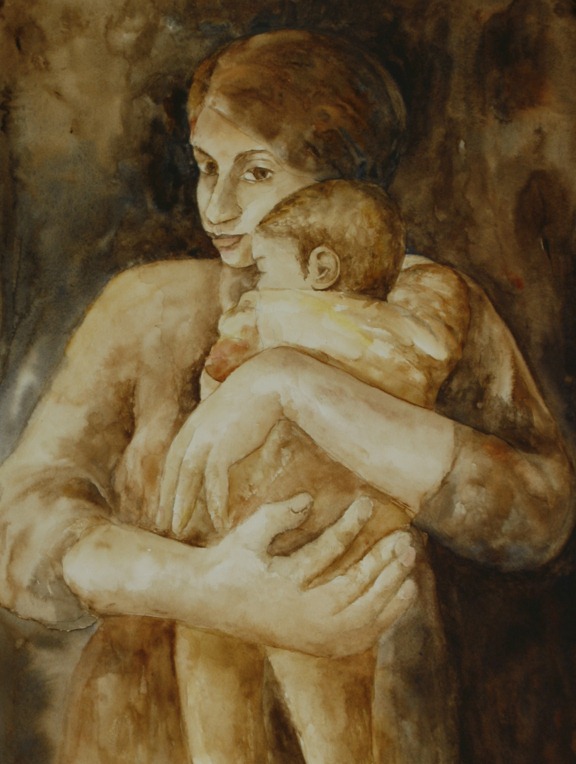 [mother_and_child_#11_10.5X14_inches_watercolor_on _paper_2010_[3].jpg]
