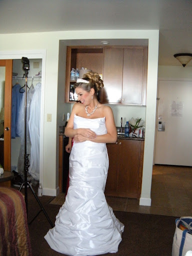 Brittany + White Wedding Dress