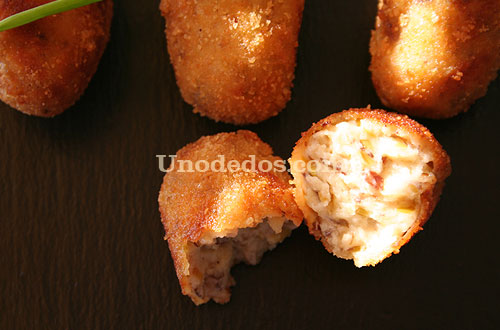 Croquetas de cecina