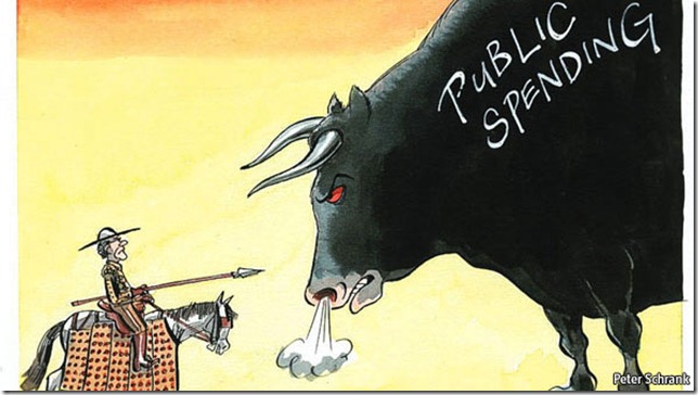 El toro del gasto público