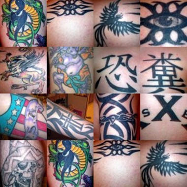 Tattoo Design Mosaic