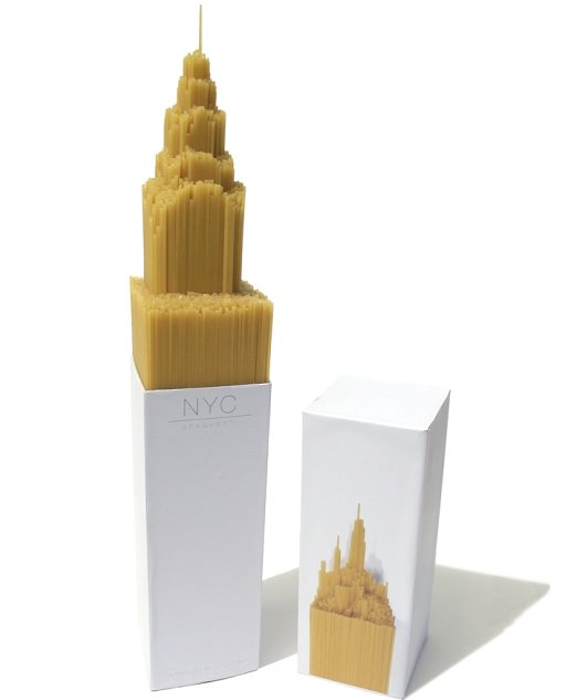 ニューヨークのクライスラービル型スパゲティ(NYC Spaghetti) ニューヨークのクライスラービル型スパゲティ(NYC Spaghetti)