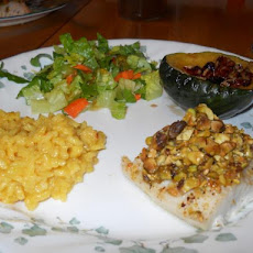 Pistachio-Crusted Mahi Mahi