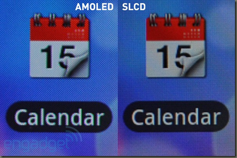 AMOLED VS. Super LCD