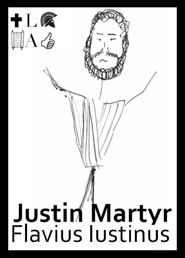 Church History Trading Cards: Justin Martyr | St. Eutychus Church History Trading Cards: Justin Martyr | St. Eutychus