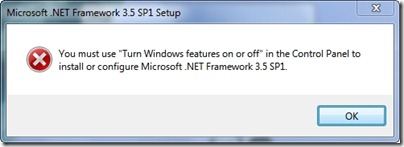 Cara instal dotNetFramework 3.5 di Windows 7 Cara instal dotNetFramework 3.5 di Windows 7
